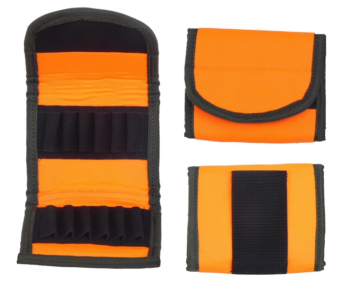 6203006 – PORTA CARTUCCE ORANGE DA CINTURA IN CORDURA E CELLE ELASTICHE – 12  CELLE CALIBRO 30/06 – SAG NATURE – SAG NATURE SHOP