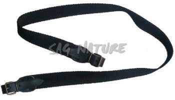 0303041 - BRETELLA IN NYLON ECONOMICO DI COLORE NERO LARGHEZZA 30 MM - CF 12 PZ - SAG NATURE