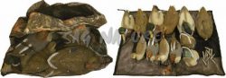 1713009 - KIT 12 ANATRE COMPOSTO DA 8 GERMANI (M+F) 4 ALZAVOLE (M+F) + 12 PIOMBI 1 ROTOLO DI CORDA E BORSA PER TRASPORTO - ART. 7210
