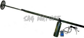 1002052 - RACCHETTA A STANTUFFO CON TELECOMANDO - MATERIALE FERRO E ALLUMINIO - ALTEZZA 62 CM - COLOMBACCIO
