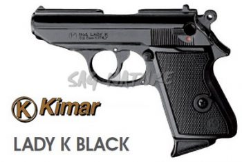 0501068 - PISTOLA A SALVE MODELLO LADY K CAL. 8 NERA - KIMAR