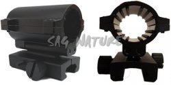 1703074 - ATTACCO TACTICAL TUBO DA 30MM RIGATO SCINA WEAVER