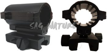 1703074 - ATTACCO TACTICAL TUBO DA 30MM RIGATO SCINA WEAVER