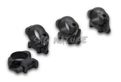 6102003 - ATTACCHI A SGANCIO RAPIDO IN ACCIAIO WEAVER/PICATINNY ANELLO 30 MM PROFILO HIGH - SHILBA - 152945