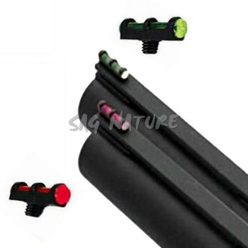 3004002 - MIRINO FLASH  IN FIBRA OTTICA COLORE ROSSO O VERDE - CF 5 PZ - PREZZO SINGOLO