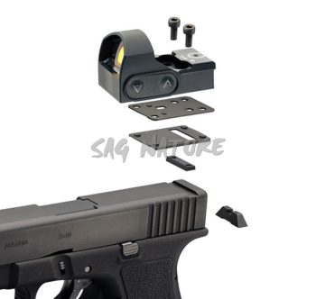 6701082 - BASETTA DI MONTAGGIO PER RED DOT HD26 PER BERETTA 92 - DELTA - DO2820