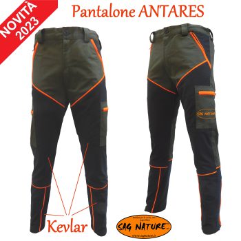0101003 - PANTALONE ANTARES IN COTONE ELASTICIZZATO E KEVLAR - DALLA 42 ALLA 64 - SAG NATURE - immagine 4