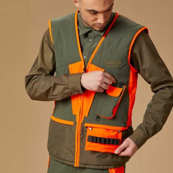 3703007 - GILET CIVETTA ALTA VISIBILITA' - UNISEX - ART. VESTX1 K25 - COLORE 50HV - TG XS ALLA 4XL - DIOTTO - immagine 3