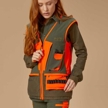 3703007 - GILET CIVETTA ALTA VISIBILITA' - UNISEX - ART. VESTX1 K25 - COLORE 50HV - TG XS ALLA 4XL - DIOTTO - immagine 6