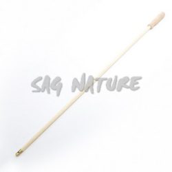 1301094 - BACCHETTONE PER FUCILE IN LEGNO A 1 PEZZO, DIAM 13 MM, CON IMPUGNATURA
