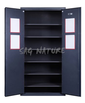 2301041 - CASSAFORTE/ARMADIO BLINDATO MOD. GA200.2.K.K - PER MUNIZIONI - MIS. 200X100X60 - COLORE GRIGIO - PESO 330 KG - 6 RIPIANI - GRIFFON