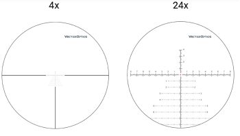 6702007 - OTTICA VECTOR  OPTICS CONTINENTAL 34MM FFP 4-24X57 - SCFF29 - immagine 6