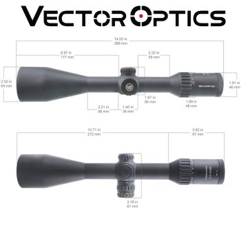 6702009 - OTTICA VECTOR  OPTICS CONTINENTAL HUNTING SFP 2,5-15X56 - SCOM38 - immagine 6