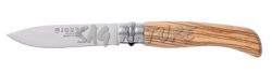 1201377 - COLTELLO CON MANICO OLIVO LAMA 8 CM - JOKER NO23