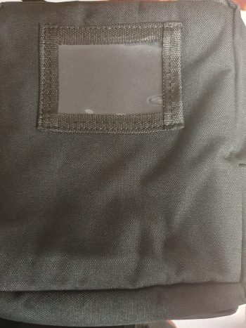 6201010 - BORSA TACTICAL - 5 TASCHE ESTERNE + 2 COMPARTI INTERNI 35X15X14 CM + BORSA CILINDRICA CON RETE SUL FONDO  - MIS 55X35X25 CM - SAG NATURE - immagine 4