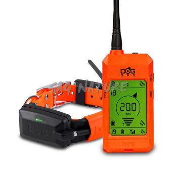 1721022 - SATELLITARE PER CANI  - DOG GPS X25 CON PALMARE COLORE ARANCIONE- SET PER 1 CANE - DOGTRACE 6125