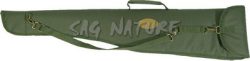 1705044 - FODERO PER DOPPIETTA E SOVRAPPOSTO SMONTATO COLORE VERDE IMBOTTITURA DA 20 MM CHIUSURA CON MOSCHETTONE CM 90X23 - ART. LB13F VERDE