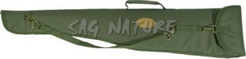 1705044 - FODERO PER DOPPIETTA E SOVRAPPOSTO SMONTATO COLORE VERDE IMBOTTITURA DA 20 MM CHIUSURA CON MOSCHETTONE CM 90X23 - ART. LB13F VERDE