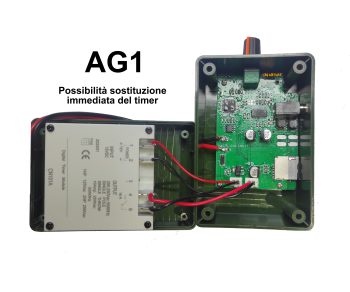 0206002 - RIPRODUTTORE CANTO Mod. AG1 CON TIMER INCORPORATO COMPLETO DI SCHEDA MICRO SD - 35 WATT - ALIMENTAZIONE 12V - BASSI CONSUMI (QUAGLIAIA) - immagine 6