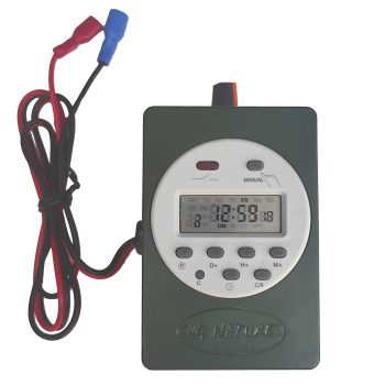 0206002 - RIPRODUTTORE CANTO Mod. AG1 CON TIMER INCORPORATO COMPLETO DI SCHEDA MICRO SD - 35 WATT - ALIMENTAZIONE 12V - BASSI CONSUMI (QUAGLIAIA) - immagine 3