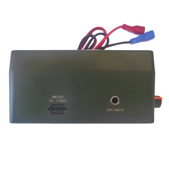 0206002 - RIPRODUTTORE CANTO Mod. AG1 CON TIMER INCORPORATO COMPLETO DI SCHEDA MICRO SD - 35 WATT - ALIMENTAZIONE 12V - BASSI CONSUMI (QUAGLIAIA) - immagine 4