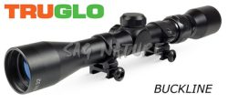 0806324 - OTTICA BUCKLINE BDC CON RETICOLO DUPLEX 3-9X32 COMPLETA DI ATTACCHI WEAVER - TG85393XB - TRUGLO