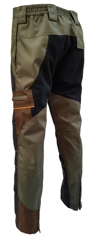 2901064 - PANTALONE SUPREME FULL GREEN CORDURA E KEVLAR - TG 42 ALLA TG 64 - LA NUOVA REGINA - SAG NATURE - - immagine 3