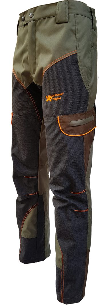 2901064 - PANTALONE SUPREME FULL GREEN CORDURA E KEVLAR - TG 42 ALLA TG 64 - LA NUOVA REGINA - SAG NATURE - - immagine 4