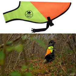 2902001 - MANTELLINA IN CORDURA ALTA VISIBILITA' PER CANI - PESO 120 GRAMMI - LA NUOVA REGINA - SAG NATURE