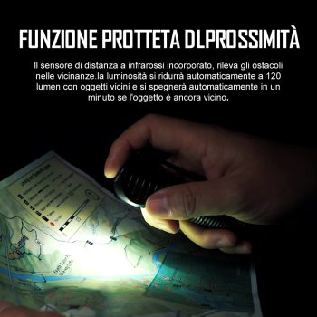 5501015 - LAMPADA PERUN2-RICARICABILE - 2500 LUMENS - BATTERIA 21700 da 4000mAh - DISTANZA ILLUMINAZIONE 166 METRI - IMPERMEABILE - GARANZIA 5 ANNI - OLIGHT - immagine 5