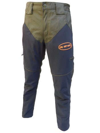 0101004 - PANTALONE CASTORE IN COTONE ELASTICIZZATO E KEVLAR - DALLA 42 ALLA 64 - SAG NATURE - immagine 2