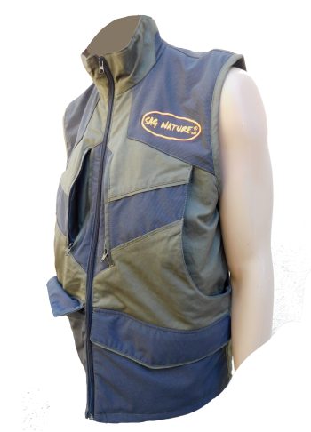 0102008 - GILET CASTORE IN COTONE ELASTICIZZATO E KEVLAR - DALLA TG S ALLA TG 5XL - SAG NATURE - immagine 3