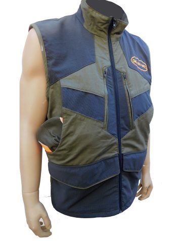 0102008 - GILET CASTORE IN COTONE ELASTICIZZATO E KEVLAR - DALLA TG S ALLA TG 5XL - SAG NATURE - immagine 4