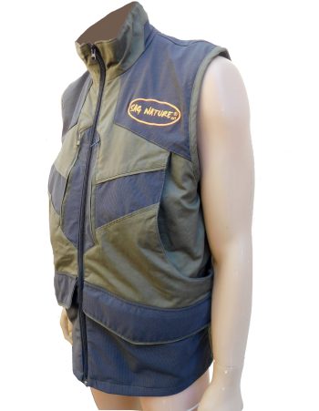 0102008 - GILET CASTORE IN COTONE ELASTICIZZATO E KEVLAR - DALLA TG S ALLA TG 5XL - SAG NATURE - immagine 5