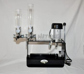 3301008 - PRESSA FALCON V-S1000 DUE STAZIONI ORLATRICE MANUALE ELETTRICA COMPLETA DI BOBINA + INCISORE + COPPIA DOSATORI POLVERE E PIOMBO - GAEP