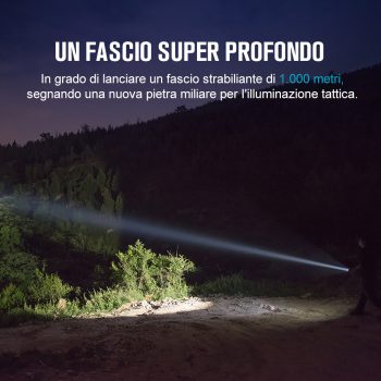 5501020 - LAMPADA WARRIOR X TURBO - TORCIA DA CACCIA 1100 LUMENS - OLIGHT - In arrivo, se vuoi informazioni o prenotare l'articolo invia WhatsApp al +39 3286953793 - immagine 5