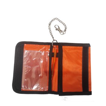 9903001 - PORTADOCUMENTI CON PENNA e GANCIO - 12 CM CHIUSO - 24 CM APERTO CON LOGO - CORDURA 420D IMPERMEABILE - SAG NATURE - immagine 2