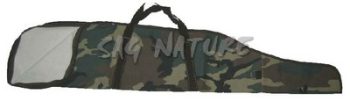 0301003 - FODERO PER CARABINA IN STOFFA MIMETICO 1/2 ZIP CON MANICO - CF 6 PEZZI - SAG NATURE