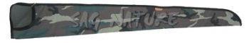 0301004 - FODERO PER FUCILE IN STOFFA MIMETICO 1/2 ZIP SENZA MANICO - CF 12 PEZZI - SAG NATURE