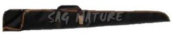 0301007 - FODERO PER FUCILE IN PELLE SKY LEGGERO 1/2 ZIP SFODERATO CON MANICO - CF 12 PEZZI - SAG NATURE