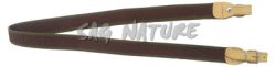 0303031 - BRETELLA NYLON BICOLORE (VERDE MARRONE) CON FIBBIA A RULLO - LARGHEZZA 30 MM - CF 12 PZ - SAG NATURE