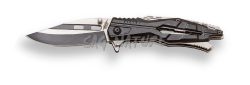 1203104 - COLTELLO SPORTIVO CON MANICO IN ALLUMINIO - LAMA 8,2 CM -JKR734