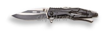 1203104 - COLTELLO SPORTIVO CON MANICO IN ALLUMINIO - LAMA 8,2 CM -JKR734