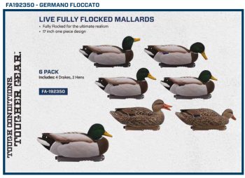 1713087 - SET GERMANO FLOCKED MASCHIO E FEMMINA - CONFEZIONE DA 6 PEZZI - STAMPO 43 CM - FINAL APPROACH FA192350 - immagine 7