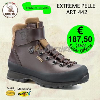 3701045 - CALZATURA EXTREME IN PELLE - DIOTTO - Art. 442 FINE SERIE