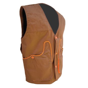0102012 - GILET COTONE CANVAS COMPETITIVE COLORE BEIGE - 270 GSM - SAG NATURE - Attualmente non disponibile se vuoi prenotare il prodotto invia WhatsApp al +39 3286953793<a href="https://api.whatsapp.com/send?phone=393286953793"><strong>WhatsApp3286953793Da cellulare</strong></a> - immagine 2