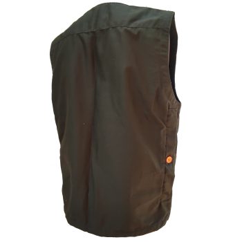 0102013 - GILET COTONE COMPETITIVE COLORE VERDE O BEIGE - 184 GSM - SAG NATURE - immagine 4