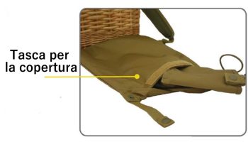 1708079 - ZAINO CESTA PER FUNGHI - MISURE 30X31X22,5 CM - 13 LITRI - RNG-5M - immagine 4