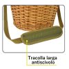 1708081 - CESTO IN VIMINI PER FUNGHI - MISURE 30X31X22,5 CM - 13 LITRI - RNG-6M - immagine 3