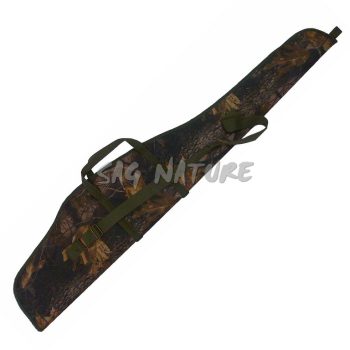 6001004 - FODERO PER CARABINA CON OTTICA IMBOTTITO COMPLETO DI TRACOLLA - COLORE BOSCO - CM 131 - SAG NATURE